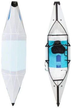 AirCanoe Foldable Kayak 2.9 -Sports Nautiques Boutique aircanoe foldable kayak 2 9 white white 3