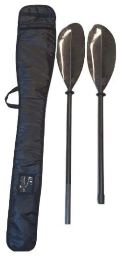 AirCanoe Full Carbone Kayak Paddle 2 Parts 210-220 Cm