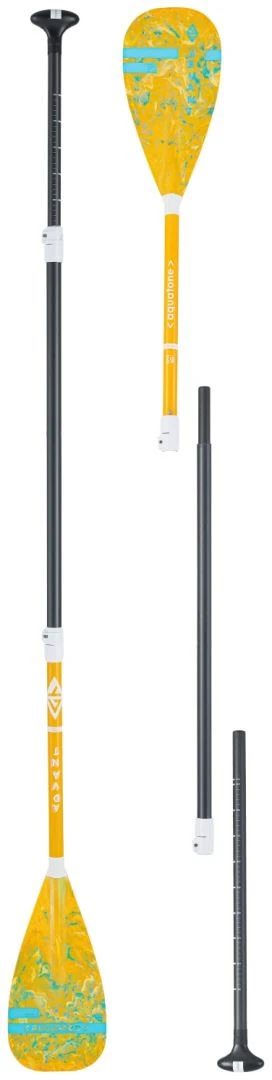 Aquatone Advant Carbone Hybrid Paddle Orange-Black 3 Aquatone Advant Carbone Hybrid Paddle Orange-Black