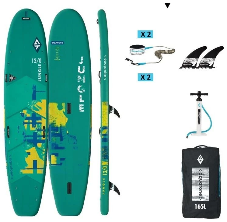 Aquatone Jungle 13'0 - SUP Only Green 6 Aquatone Jungle 13'0 - SUP Only Green – Image 4
