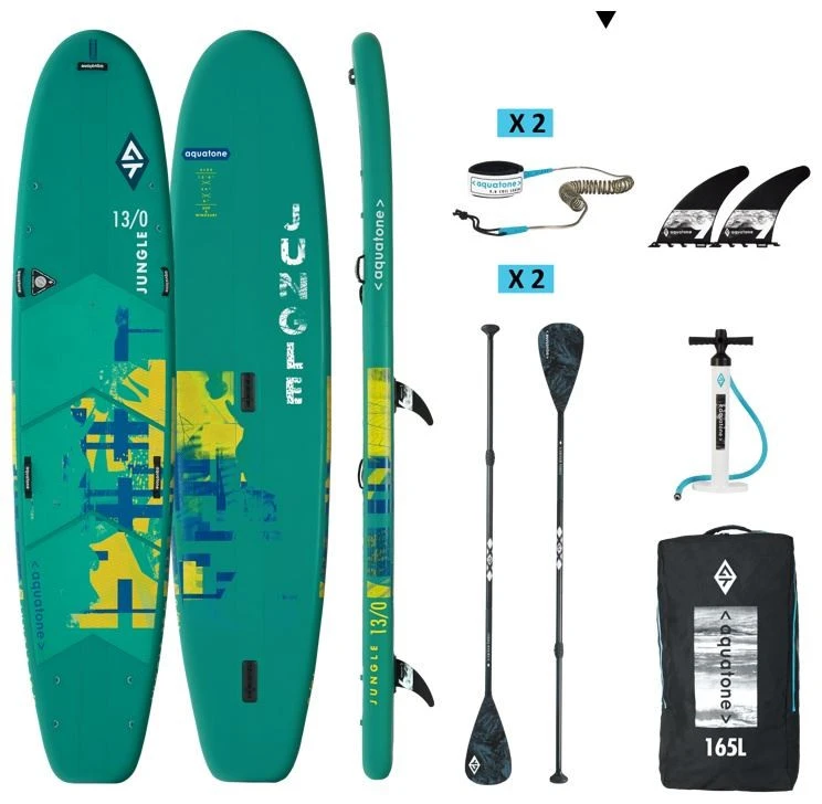 Aquatone Jungle Multi-person 13'0 Green 3 Aquatone Jungle Multi-person 13'0 Green