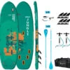 Aquatone Mega Jungle 16'0" Club SUP Green 2 Aquatone Mega Jungle 16'0" Club SUP Green -Sports Nautiques Boutique aquatone mega jungle 16 0 club sup green 0 2