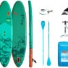 Aquatone Wave Plus 12'0" All-Round SUP Green -Sports Nautiques Boutique aquatone wave plus 12 0 all round sup green 0