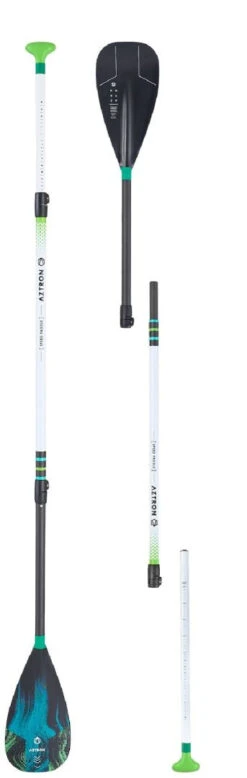 Aztron Speed Carbone Hybrid 3-Section Paddle Black-White