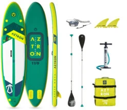 Aztron Super Nova Compact 11'0" Green-Yellow