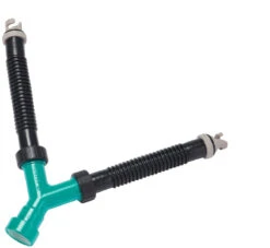 Aztron Y-Shape Pump Adapter Green-Black