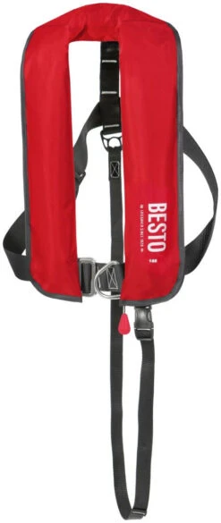 Besto Inflatable Automatic Harnas 165N -Sports Nautiques Boutique besto inflatable automatic harnas 165n red 4 1