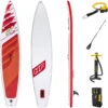 Bestway Hydro-Force Fastblast 12'6 Tech Set Red -Sports Nautiques Boutique bestway hydro force fastblast 12 6 tech set red 0