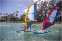 Duotone Irig One IInflatable Windsurf Sail S -Sports Nautiques Boutique duotone irig one inflatable windsurf sail s white orange 1 1