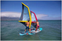 Duotone Irig One IInflatable Windsurf Sail S -Sports Nautiques Boutique duotone irig one inflatable windsurf sail s white orange 2 1