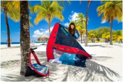 Duotone Irig One IInflatable Windsurf Sail S -Sports Nautiques Boutique duotone irig one inflatable windsurf sail s white orange 4