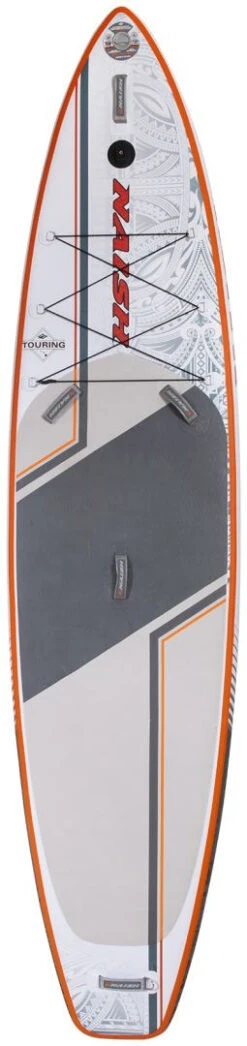 Naish Touring I-Sup - Fusion 12'6x32 Gray-Orange -Sports Nautiques Boutique naish touring isup fusion 12 6x32 gray orange 0 1