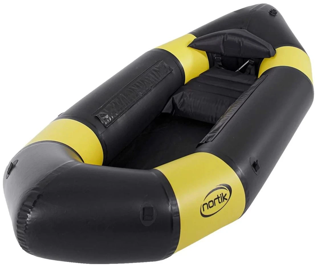 Nortik TrekRaft Expedition Sans Afdekzeil Packraft Yellow-Black 4 Nortik TrekRaft Expedition Sans Afdekzeil Packraft Yellow-Black – Image 2