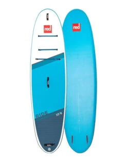 Red Paddle Co. Red Paddle Co 10'6 Ride MSL Inflatable SUP + Cruiser Tough Paddle White-Blue-Dark Blue -Sports Nautiques Boutique red paddle co 10 6 ride msl inflatable sup hybrid tough paddle white blue dark blue 1