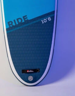 Red Paddle Co. Red Paddle Co 10'6 Ride MSL Inflatable SUP + Cruiser Tough Paddle White-Blue-Dark Blue -Sports Nautiques Boutique red paddle co 10 6 ride msl inflatable sup hybrid tough paddle white blue dark blue 2