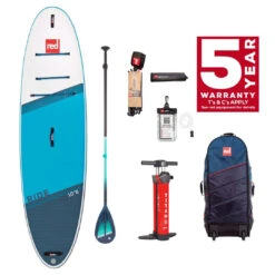Red Paddle Co. Red Paddle Co 10'8 Ride MSL Inflatable SUP + Cruiser Tough Paddle White-Blue-Dark Blue -Sports Nautiques Boutique red paddle co 10 8 ride msl inflatable sup cruiser tough paddle white blue dark blue 0 1