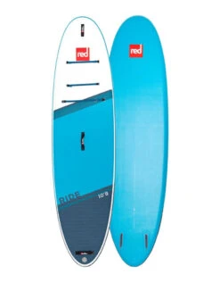 Red Paddle Co. Red Paddle Co 10'8 Ride MSL Inflatable SUP + Cruiser Tough Paddle White-Blue-Dark Blue -Sports Nautiques Boutique red paddle co 10 8 ride msl inflatable sup hybrid tough paddle white blue dark blue 1
