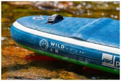 Red Paddle Co. Red Paddle Co 11'0 Wild MSL Inflatable SUP White-Teal-Dark Blue -Sports Nautiques Boutique red paddle co 11 0 wild msl inflatable sup white teal dark blue 5