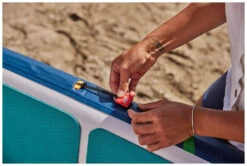 Red Paddle Co. Red Paddle Co 12'0 Compact MSL Inflatable SUP White-Teal-Dark Blue -Sports Nautiques Boutique red paddle co 12 0 compact msl inflatable sup white teal dark blue 5