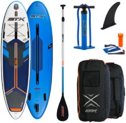 STX I-Sup Freeride 10'6" X 32 X 6' 2021 -Sports Nautiques Boutique stx isup freeride 10 6 x 32 x 6 blue orange 3