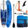 STX I-Sup Freeride 11'6" X 32 X 6' 280L Blue-Orange -Sports Nautiques Boutique stx isup freeride 11 6 x 32 x 6 blue orange 0