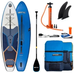 STX I-Sup Hybrid Cruiser Junior 8' X 28" X 4 ' 2022 Blue-Orange