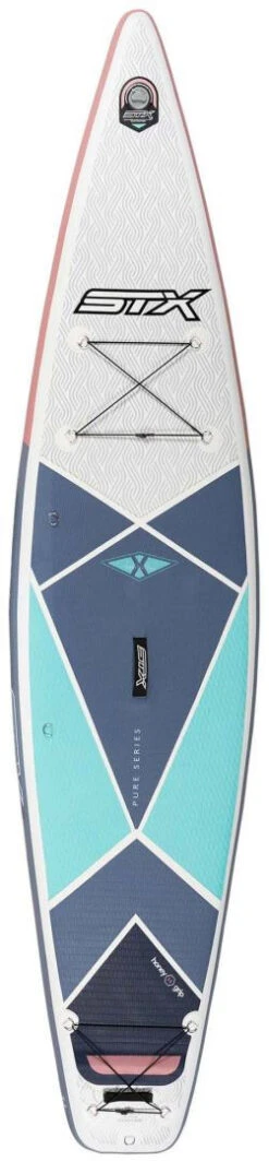 STX I-Sup Tourer Pure 14'0'' X 29'' X 5'' Navy-Rose -Sports Nautiques Boutique stx isup tourer pure 14 0 x 29 x 5 navy rose 1