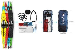 Trak 2.0 Kayak -Sports Nautiques Boutique trak 2 0 kayak bright green on black deck bright green on black deck 1